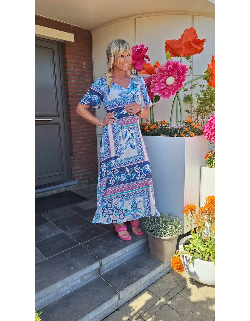C'est Beau la Vie! 65CB2RO609 PRISCILLA ROBE - SAPHIR