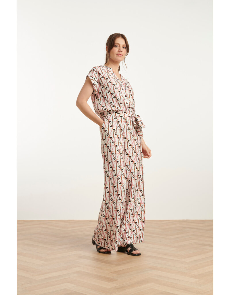 Smashed Lemon 25060 BLOUSE - SAND/MULTICOLOR
