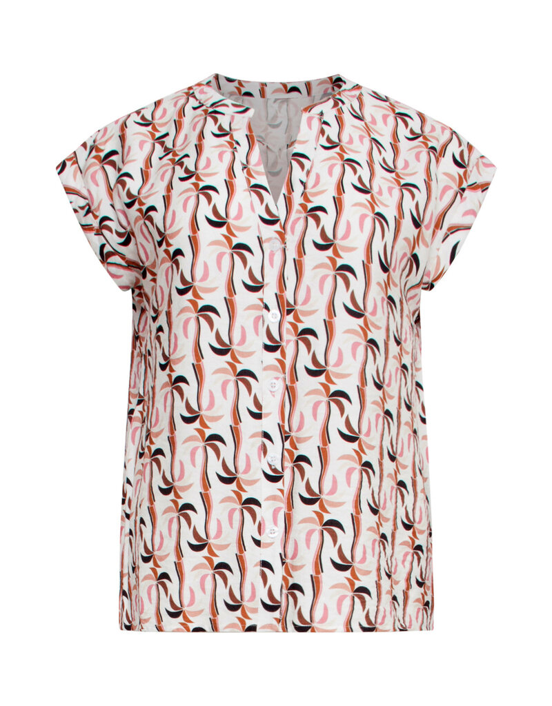 Smashed Lemon 25060 BLOUSE - SAND/MULTICOLOR