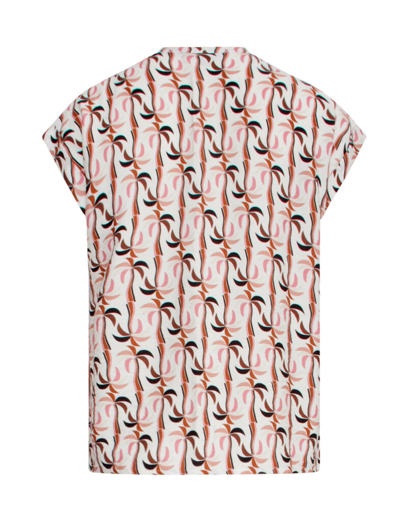 Smashed Lemon 25060 BLOUSE - SAND/MULTICOLOR