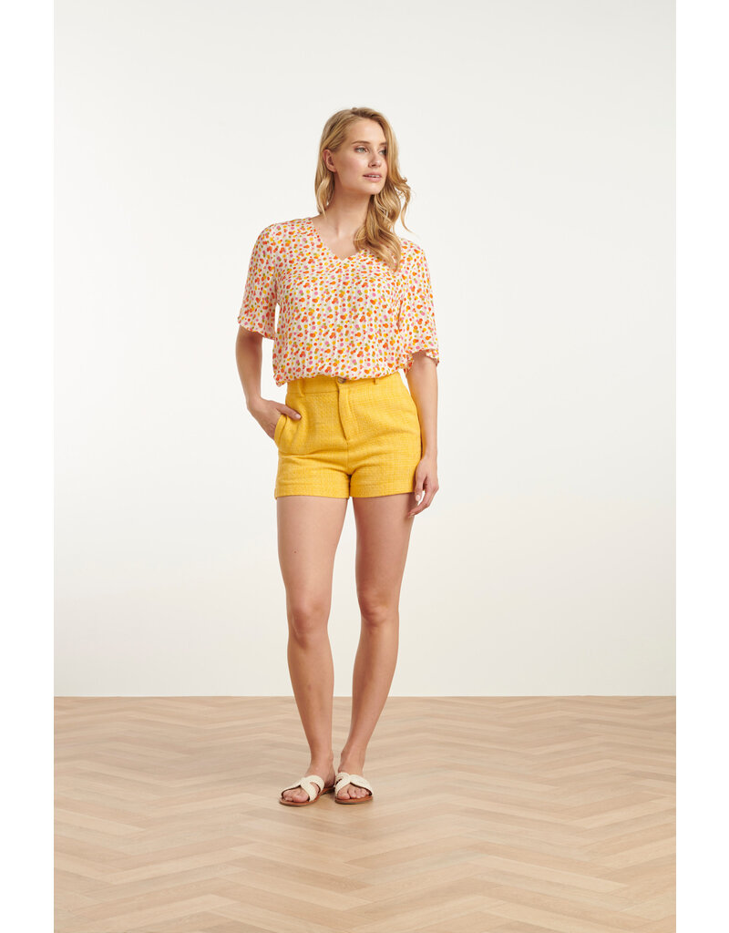 Smashed Lemon 25010 TOP - WHITE/MULTICOLOR