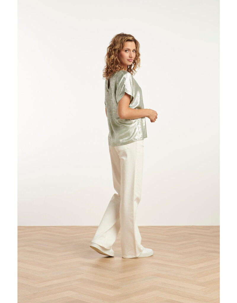 Smashed Lemon 25112 TOP-SILVER/SOFT GREEN