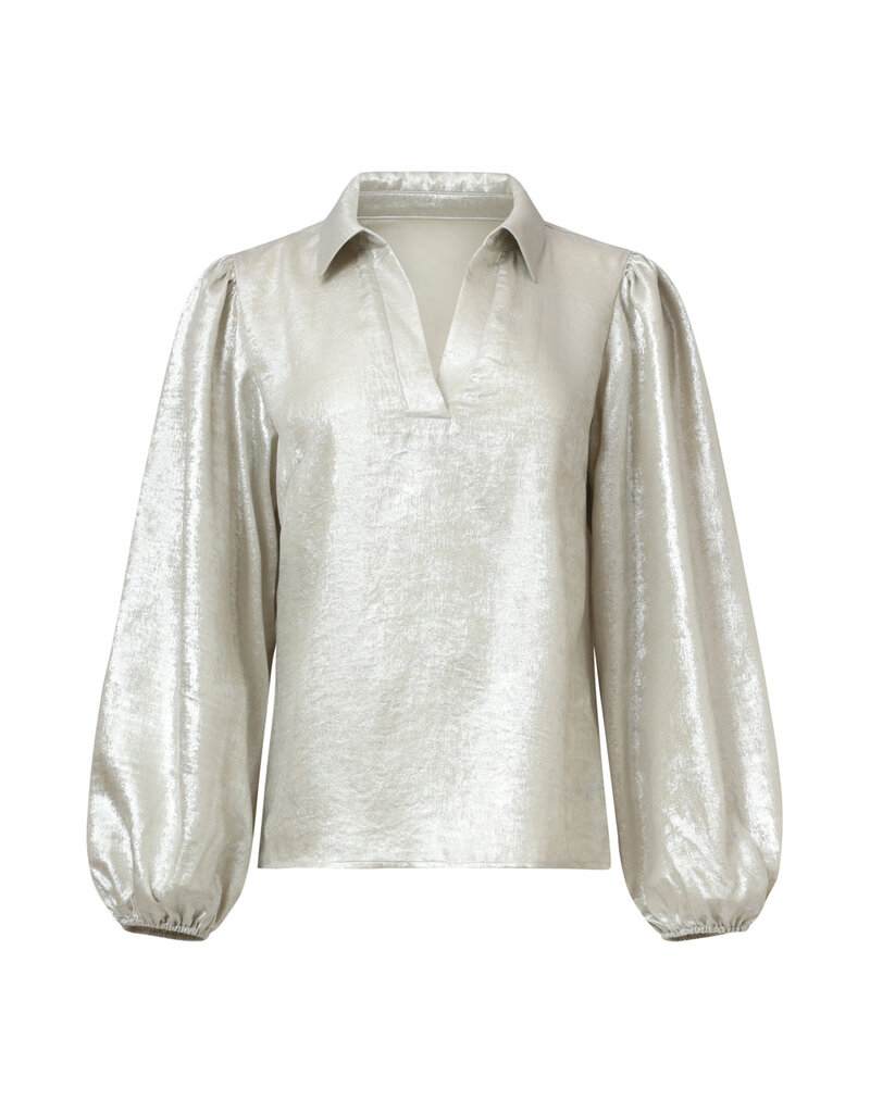 Smashed Lemon 25633-BLOUSE-SILVER