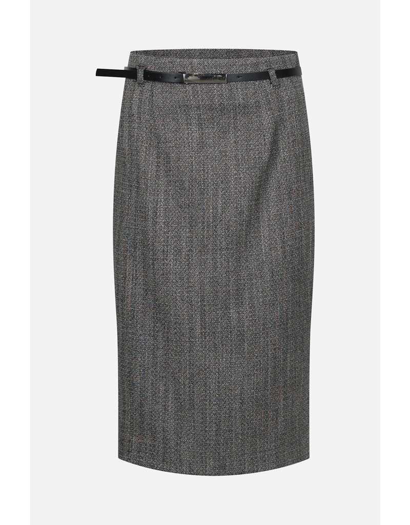 ARTIGLI ACGO002990-GONNA SPIAGATA-NERO/AVORIO