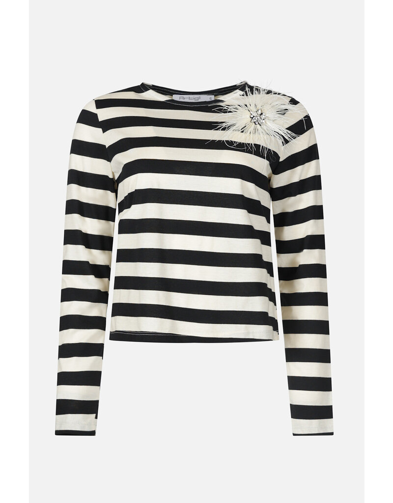 ARTIGLI ACMA003603-MAGLIA APPLICAZIONE-NERO/AVORIO