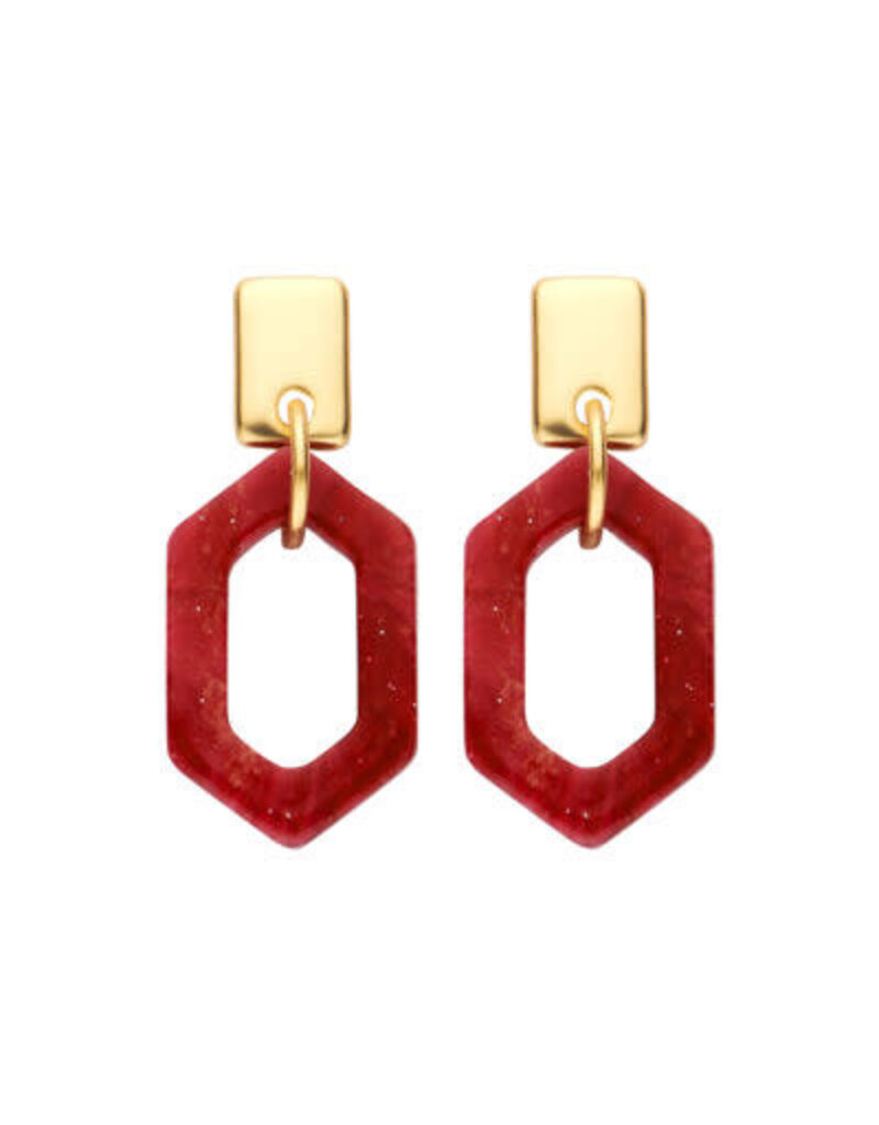 Les Cordes KIT(OB) OORBELLEN FUSHIA