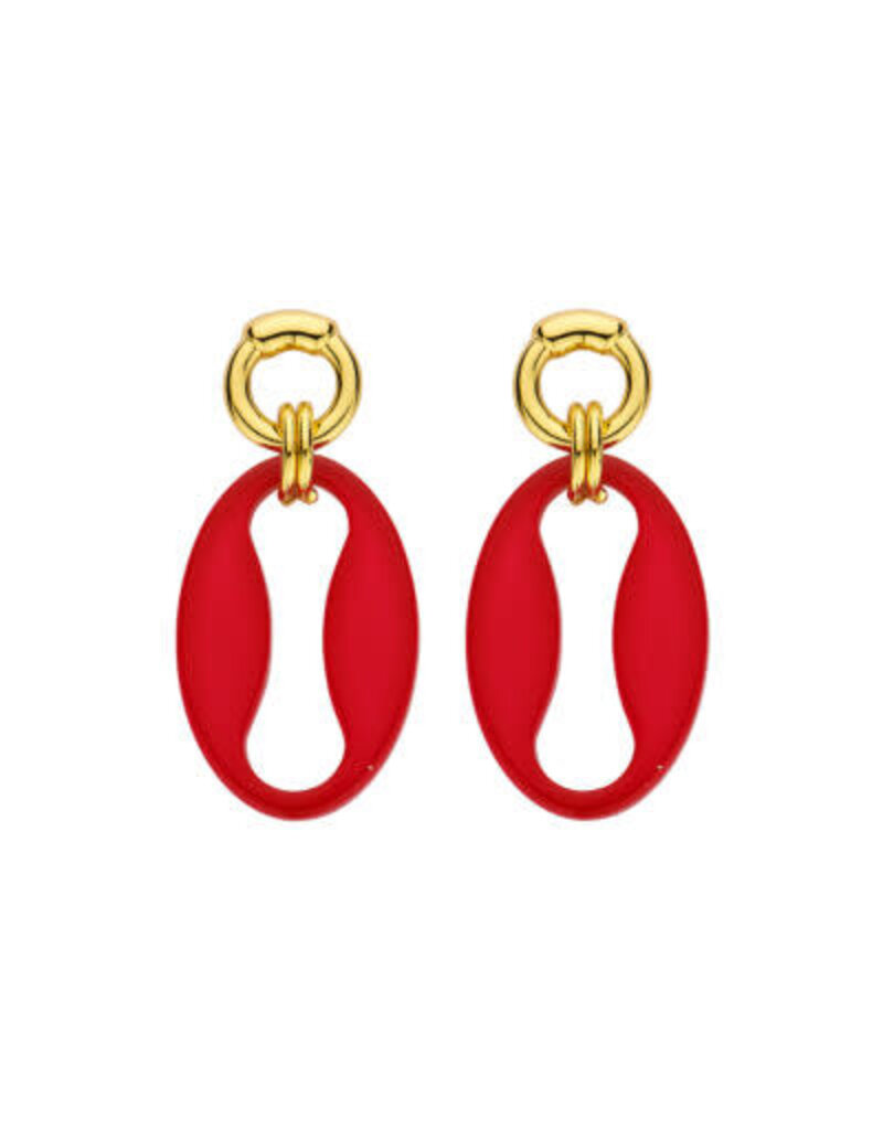 Les Cordes DALON (OB) OORBELLEN FUSHIA