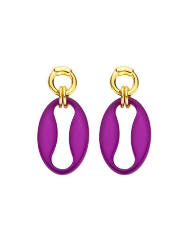 Les Cordes DALON (OB) OORBELLEN LILA