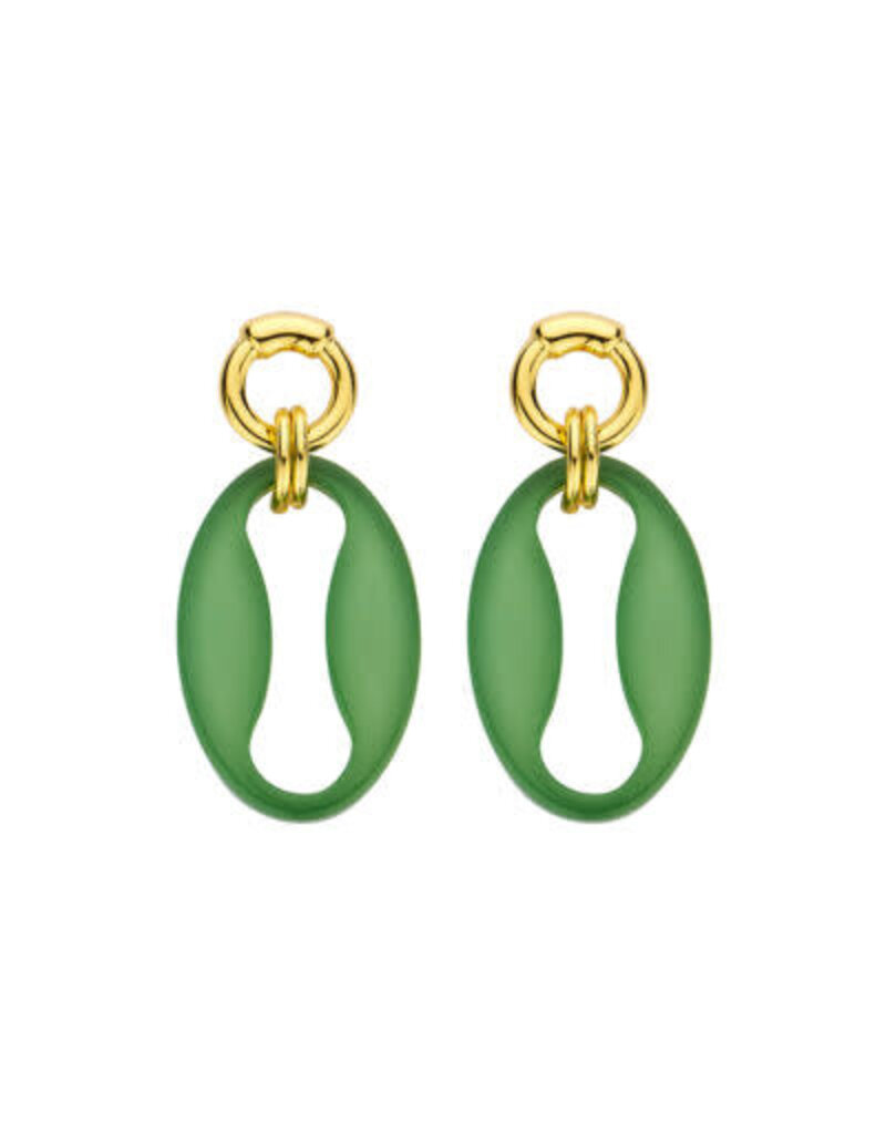 Les Cordes DALON (OB) OORBELLEN GROEN