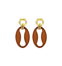 Les Cordes DALON (OB) OORBELLEN COGNAC