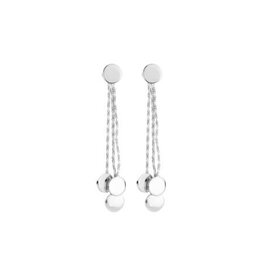 Les Cordes XOB51 (OB) OORBELLEN ZILVER