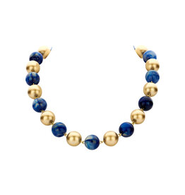 Les Cordes DALI COLLIER BLAUW