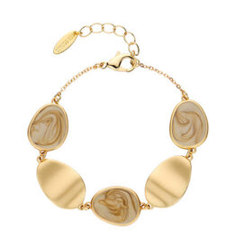 Les Cordes XIMON ARMBAND BEIGE