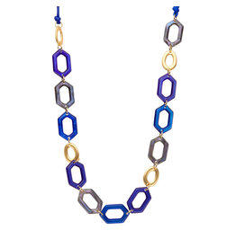 Les Cordes KITLANG COLLIER BLAUW