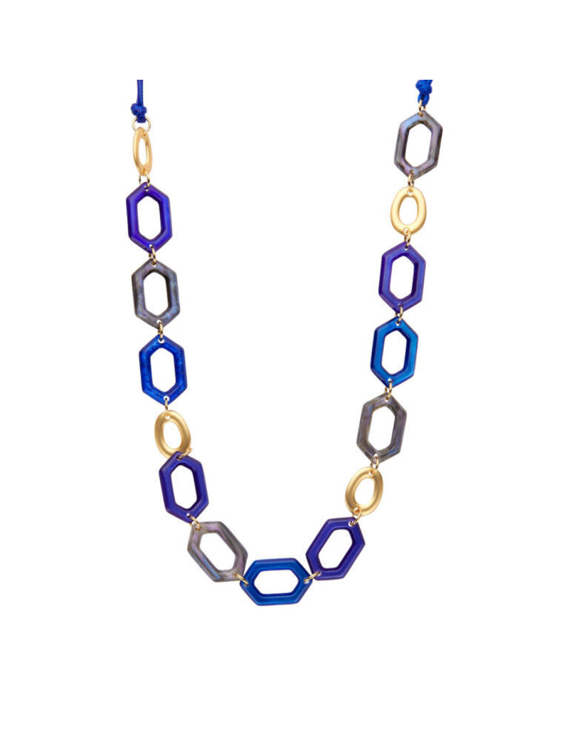 Les Cordes KITLANG COLLIER BLAUW