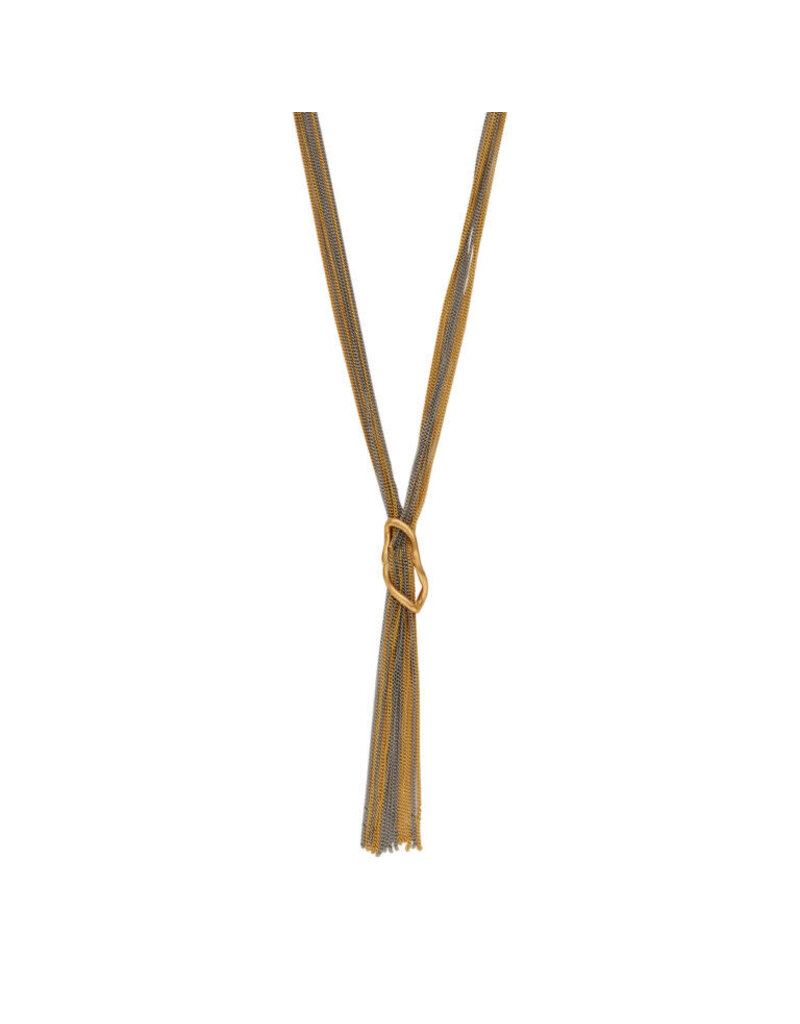 Les Cordes GLORIE COLLIER GOUD/ZILVER