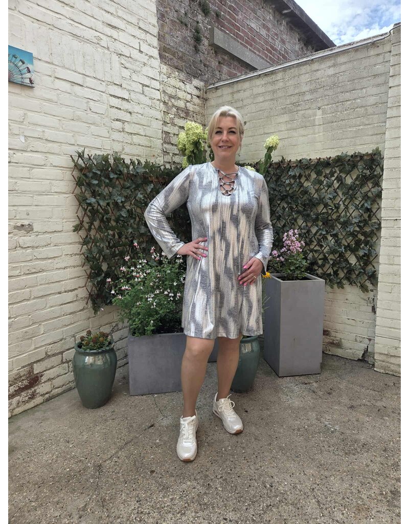 Mondieux Madame MONDIEUX MADAME KLEED GRIJS GLITTER