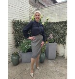 ARTIGLI ACGO002990-GONNA SPIAGATA-NERO/AVORIO