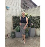 ARTIGLI ACGO002990-GONNA SPIAGATA-NERO/AVORIO