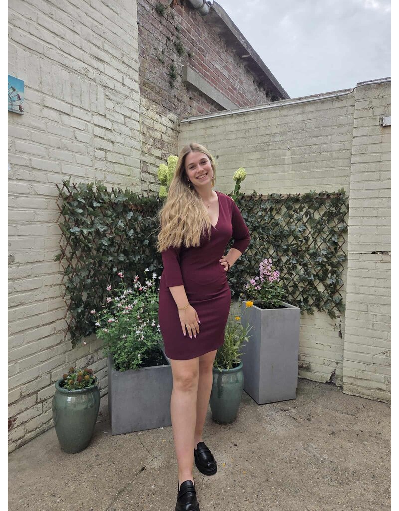 ARTIGLI ACAB003140-ABITO MIDI-BORDEAUX