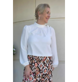 ARTIGLI ACBL003232-BLUSA COLLO-PANNA