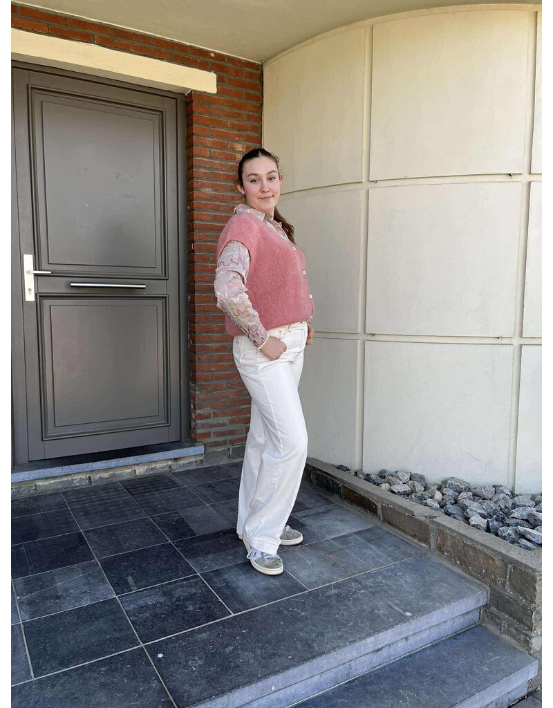 C'est Beau la Vie! 66CB2JE100-PANTALON-ECRU