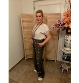 Mondieux Madame MM-BROEK-KAKI/PRINT
