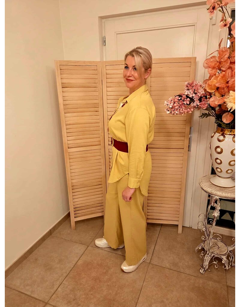 Mondieux Madame MM-BLOUSE-GEEL