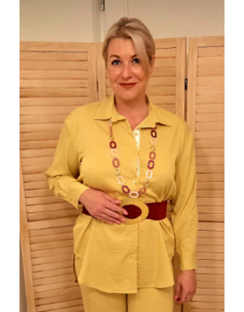 Mondieux Madame MM-BLOUSE-GEEL