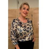 Green Ice QEELY-BLOUSE-BLUE