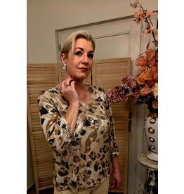 Green Ice QEELY-BLOUSE-KIWI