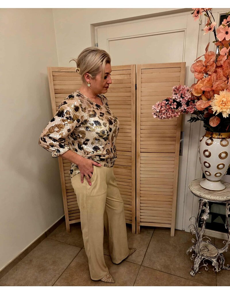 Green Ice TRIER-PANTS-BEIGE