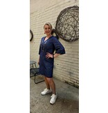 JUST WOMAN BY MATTEO CARLINO B514 DRESS BLUE