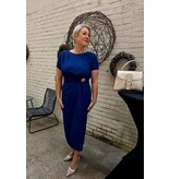 JUST WOMAN BY MATTEO OTRANTO B514 DRESS BLUE
