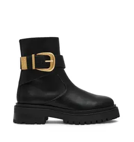 STEVE MADDEN SM11003593-LEXS-BLK ACTION LEATHER