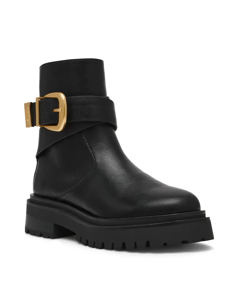STEVE MADDEN SM11003593-LEXS-BLK ACTION LEATHER
