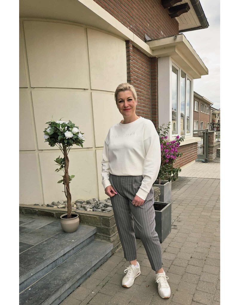 YES-ZEE 01P382-PANTALONE CHINOS-VARIANTE GRIGIO
