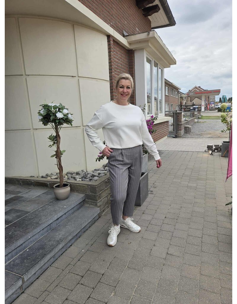 YES-ZEE 01P382-PANTALONE CHINOS-VARIANTE GRIGIO