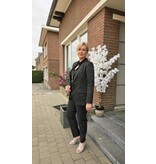 Mondieux Madame MONDIEUX MADAME BLAZER ZWART STREEP