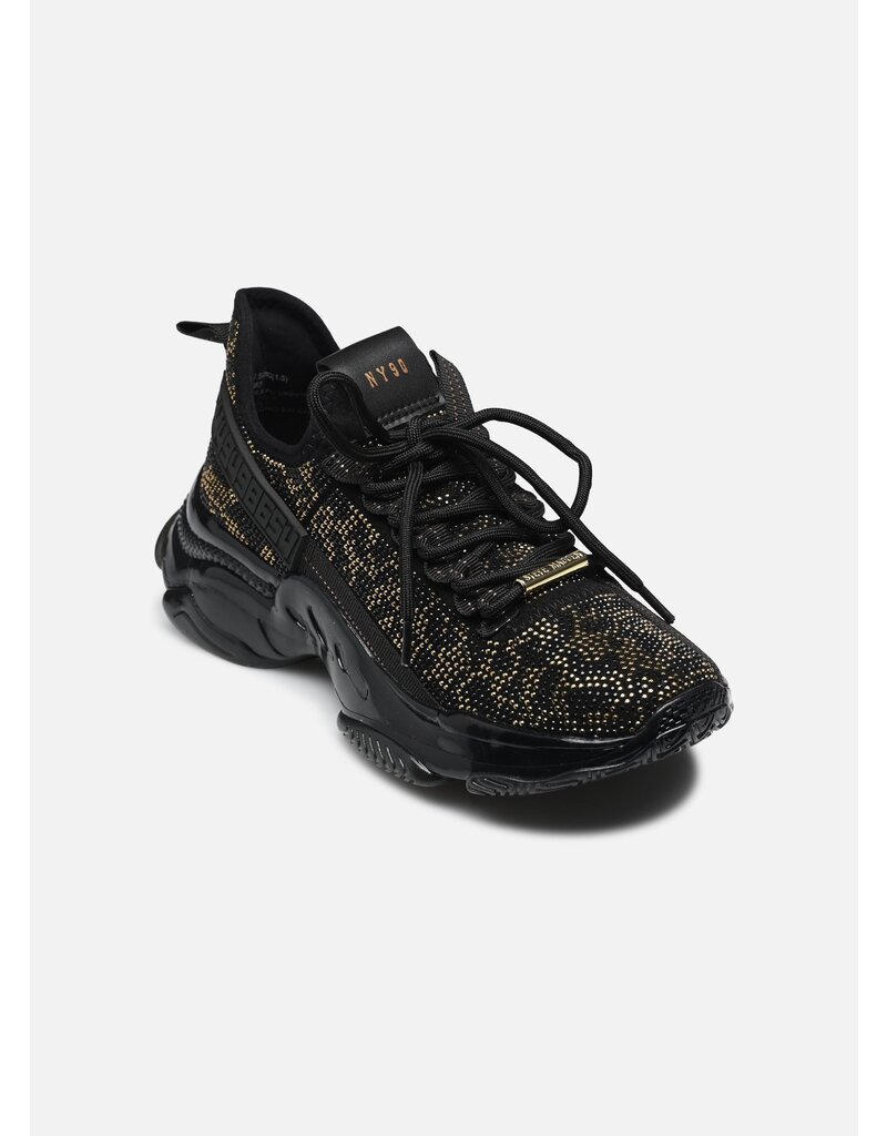 STEVE MADDEN SM11003512-MAXILLA S-BLK/GOLD