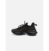 STEVE MADDEN SM11003512-MAXILLA S-BLK/GOLD
