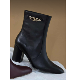 STEVE MADDEN 11004971-GENEEVA-BLACK LEATHER