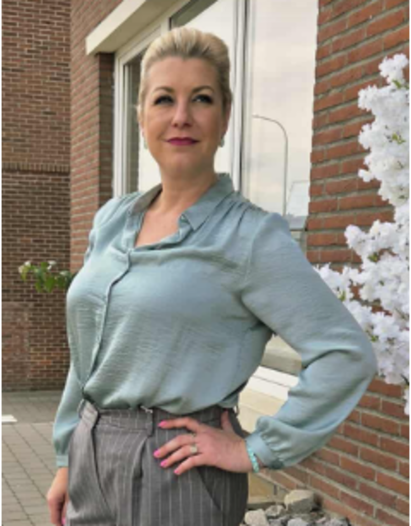 Green Ice TESSEL-BLOUSE-MINT