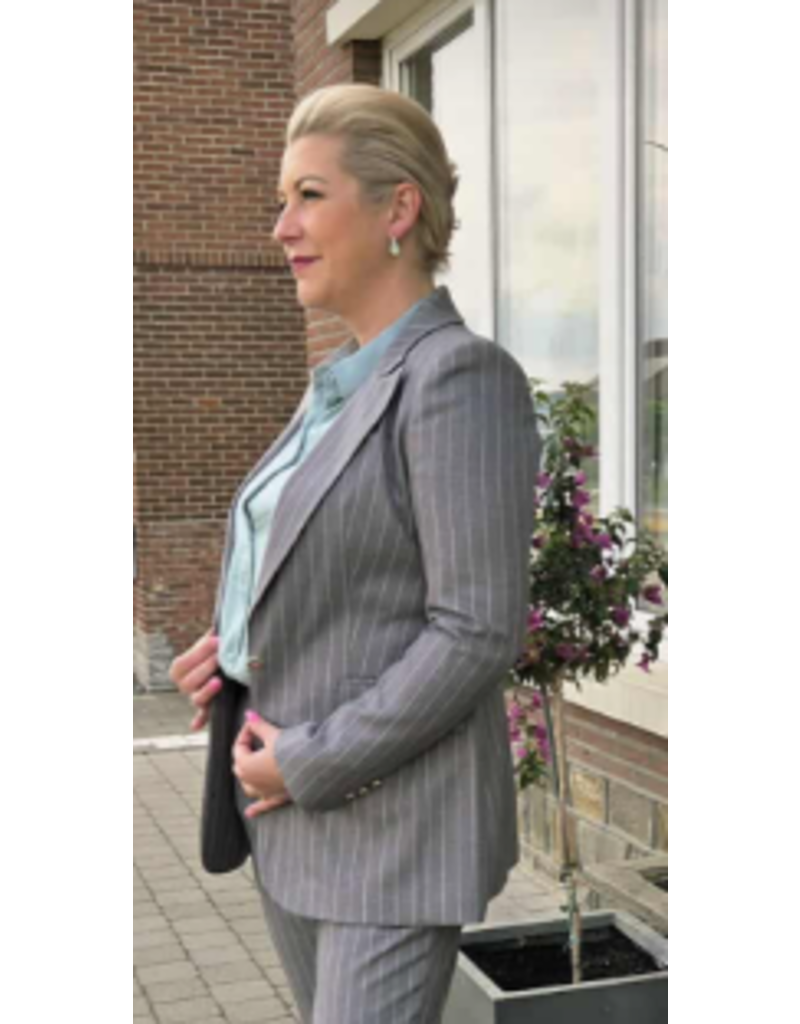 YES-ZEE 01G015-GIACCA DONNA-VARIANTE GRIGIO