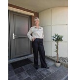 YES-ZEE 01P399-PANTALONE DIETRO-NERO