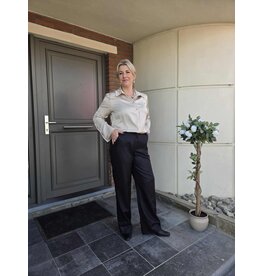 YES-ZEE 01P399-PANTALONE DIETRO-NERO