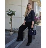 Smashed Lemon 25603-BLOUSE-DARK BLUE