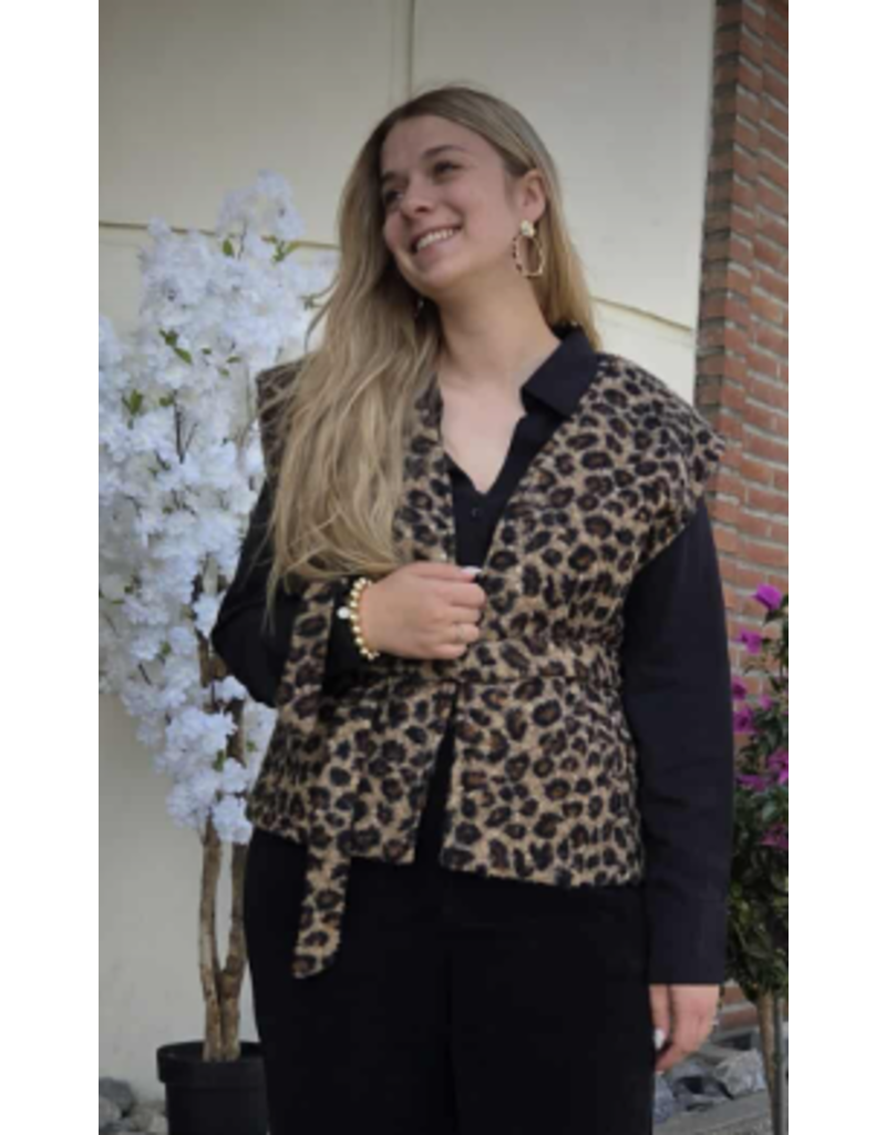 Smashed Lemon 25543-VEST-LEOPARD