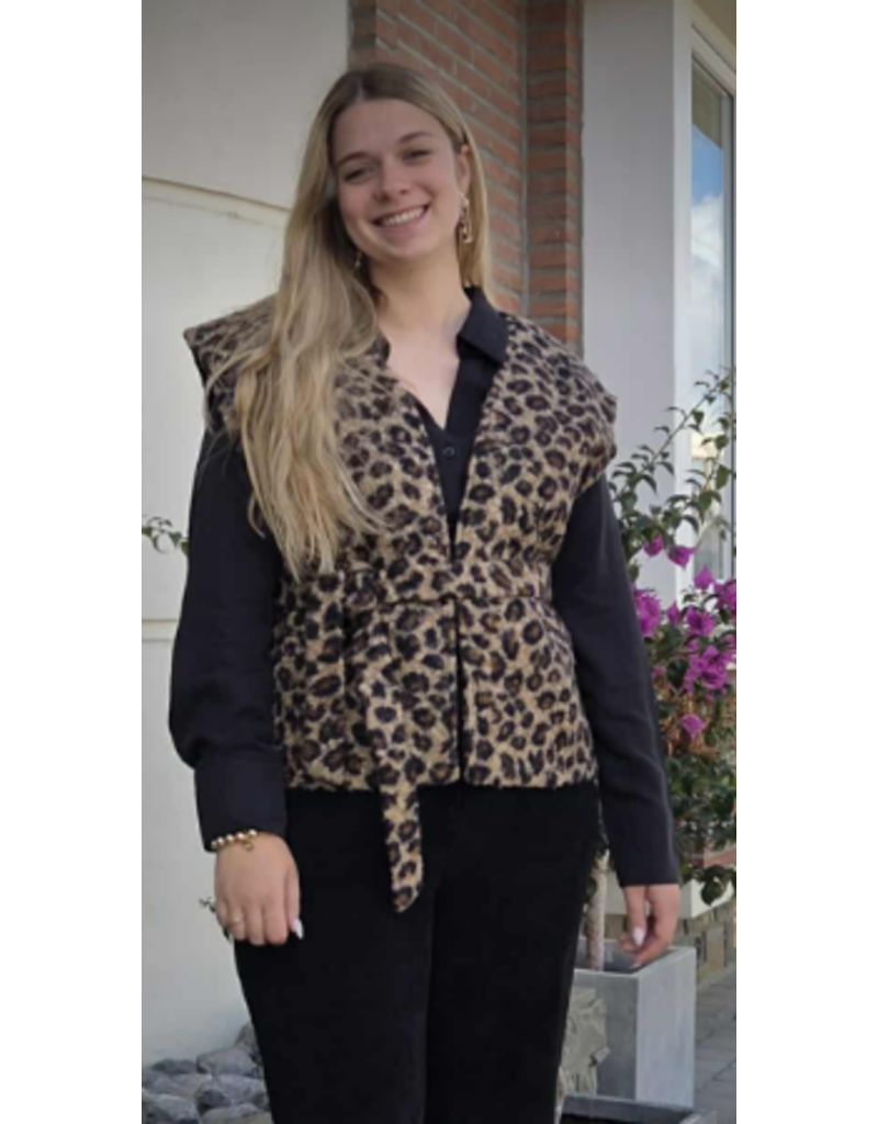 Smashed Lemon 25543-VEST-LEOPARD