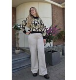 Smashed Lemon 25533-PULL-HEART KAKI